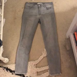 DL light grey skinny jeans